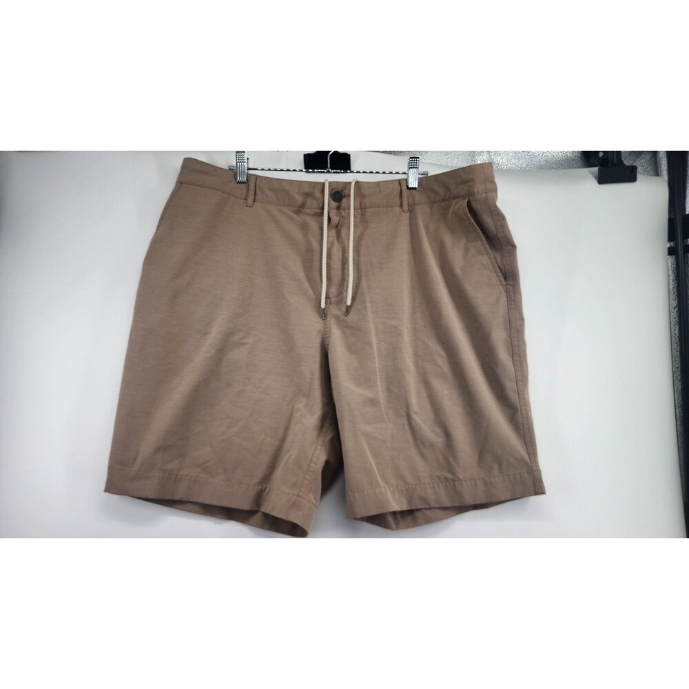 Faherty‎ Mens All Day Shorts Size 38 Tan Khaki Performance Sports